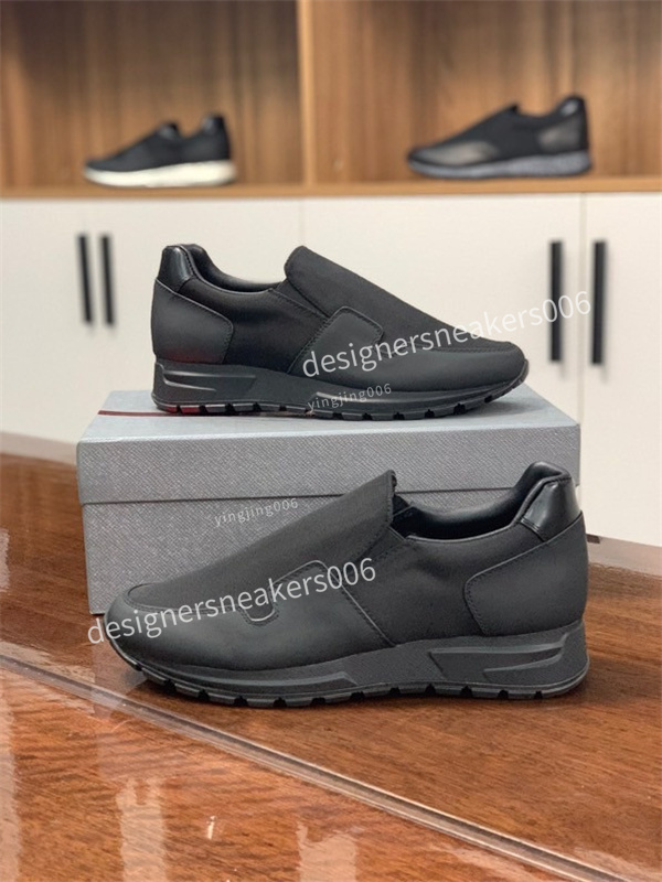 

2021 Men Rock runner Camouflage designer shoes Noir fabric nappa sneaker Genuine Leather Mens Women Flats Luxury trainers size38-46, 07