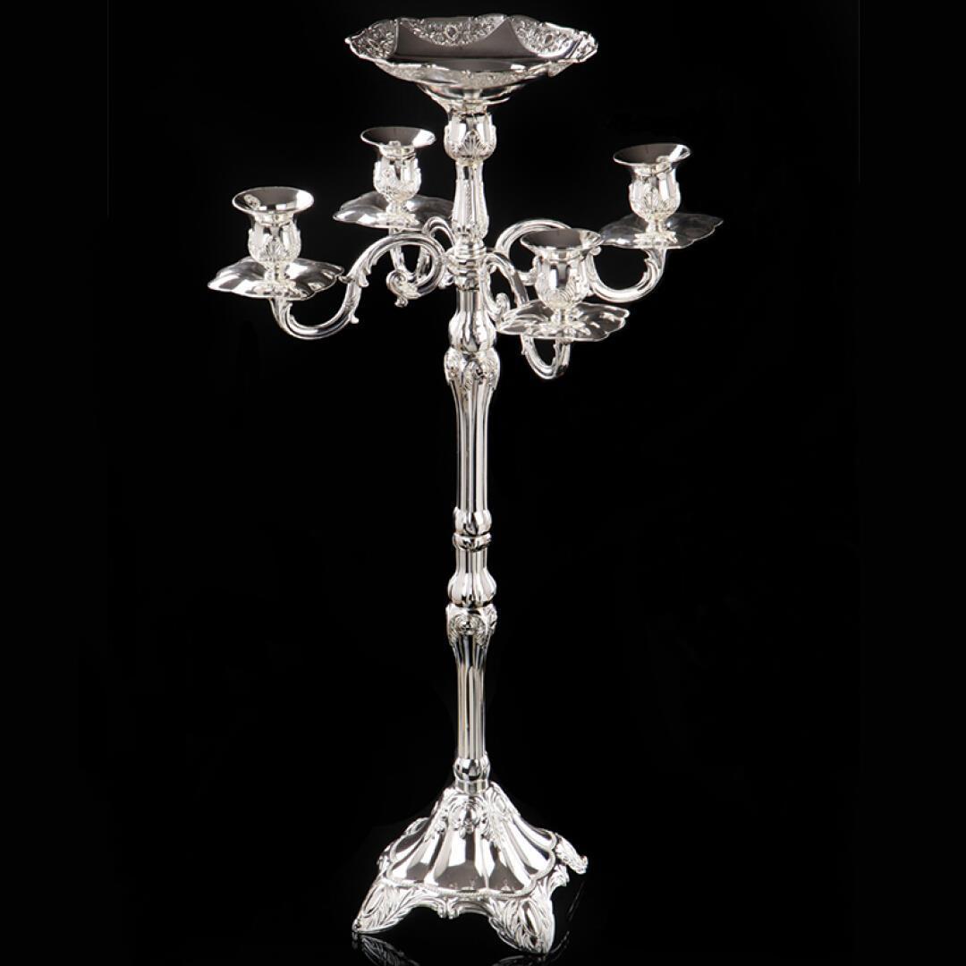 

European five head Hotel Candlestick western restaurant dinner candlesticks