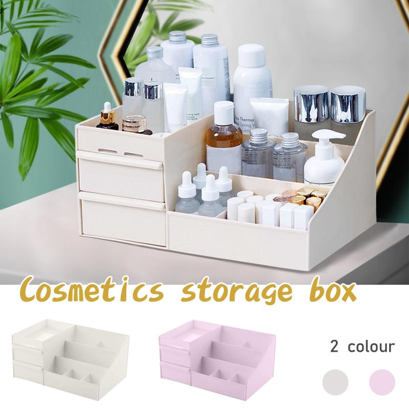 

2Color Makeup Organizer 1PC Drawer Cosmetic Container Desktop Sundries Storage Box Organizador De Maquillaje Boxes & Bins