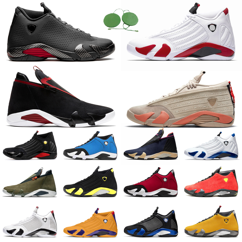 

14s men basketball shoes air jordan retro jumpman Black Ferrari candy cane Clot Sepia Stone desert sand thunder mens trainers outdoor sports sneakers, Defining moments