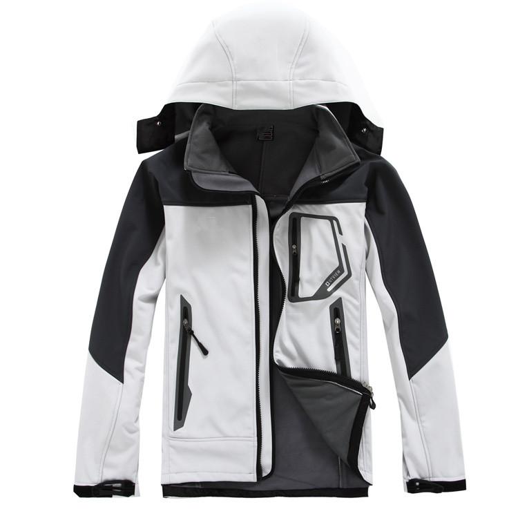 

Winter Men' Hoodies SoftShell Jackets Fashion Apex Bionic Windproof Waterproof Thermal For Hiking Camping Ski Down Sportswear coats