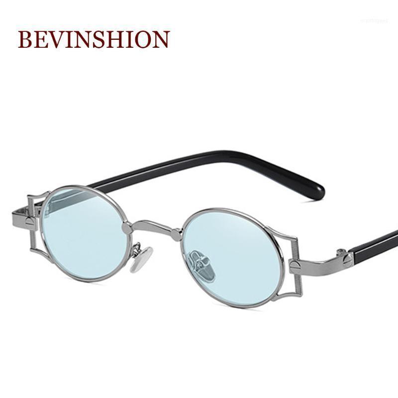 

Sunglasses Anti-blue Light Glasses Punk Style Round Metal Vintage 2021 Brand Sun Clear Hip Hop Harajuku Gafas De Sol1
