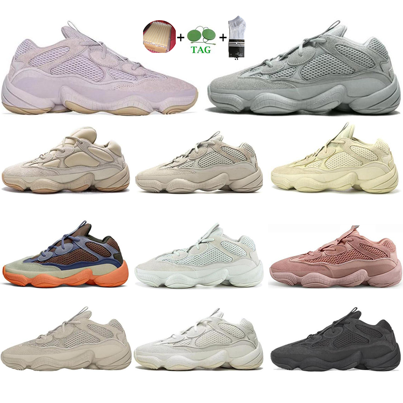 

2022 with box 500 Running shoes enflame taupe light Brown Breathable 500s men women sports sneakers vision stone blush bone white salt utility black mens trainers