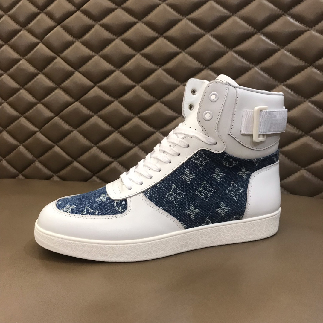 

2021 Luxury Designer Fashion Novel High-Top Rivoli Casual Shoes Printed Sports Shoes Comfortable-Style Design trend Size 38-45, Photo color