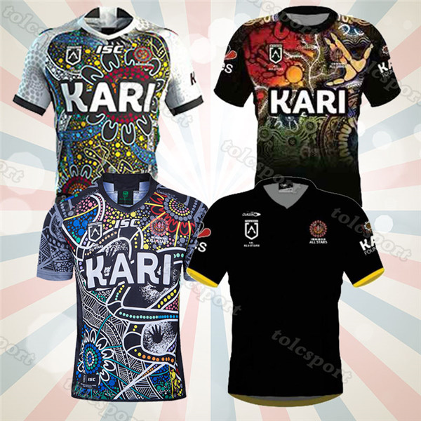 

New 2019 2020 2021 Indigenous all starts rugby Jerseys Rugby League jersey 19 20 shirts -3XL, 20 21 t