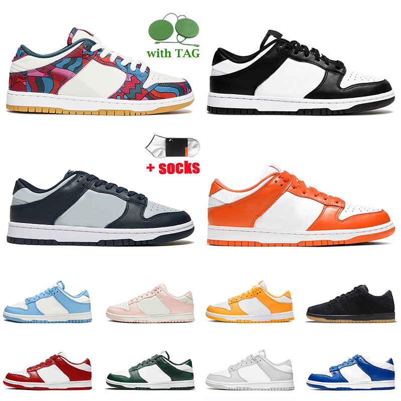 

Low SB Highest Quality Running Shoes Parra Abstract Art Syracuse Georgetown Black White Coast Grey Fog UNC Halloween Mummy Mens Women Skate Outdoor Off Trainers, A52 move to zero 36-40
