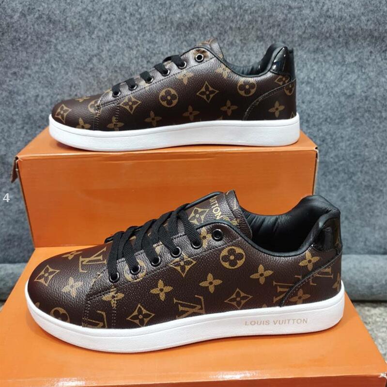 

4-R LV LOUIS VITTON Wallets White Running L shoes Metallic Gold Silver Bullet Pink Mens trainer Women sports sneakers, Red;black