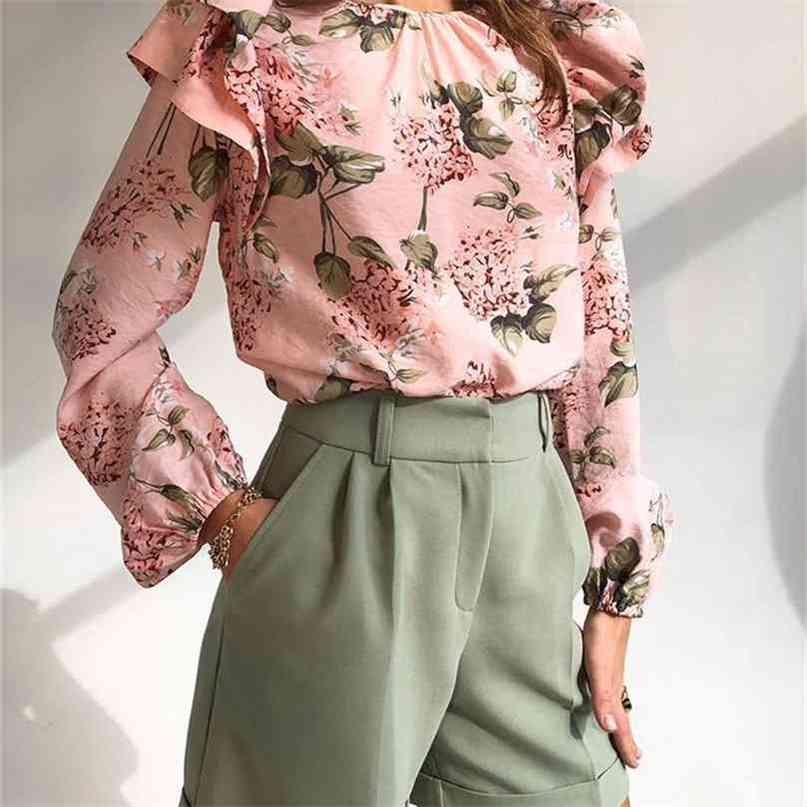 

Yiyiyouni Casual Loose High Waist Shorts Women Summer Zipper Wide Leg Pockets Knee Length White Female 210722, 0441-pink