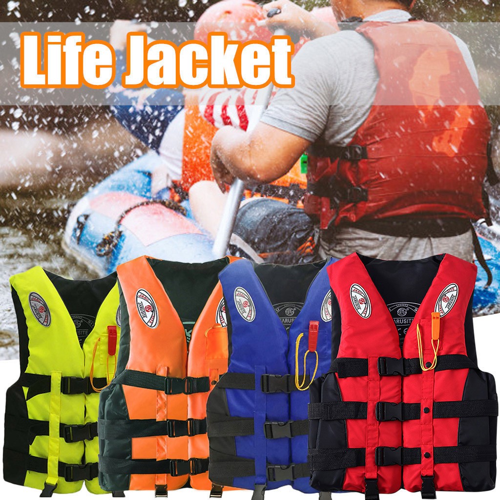 Neoprene Adult Life Jacket Kayak Ski Buoyancy Aid Vest Sailing Boating Jacket UK 