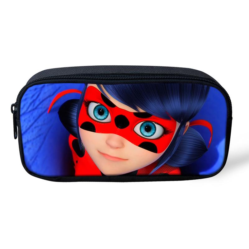 

Cartoon Girl Pattern Women'S Cosmetic Bag Printing Pencil Case For Children Kids Girls Boys Bags Cases