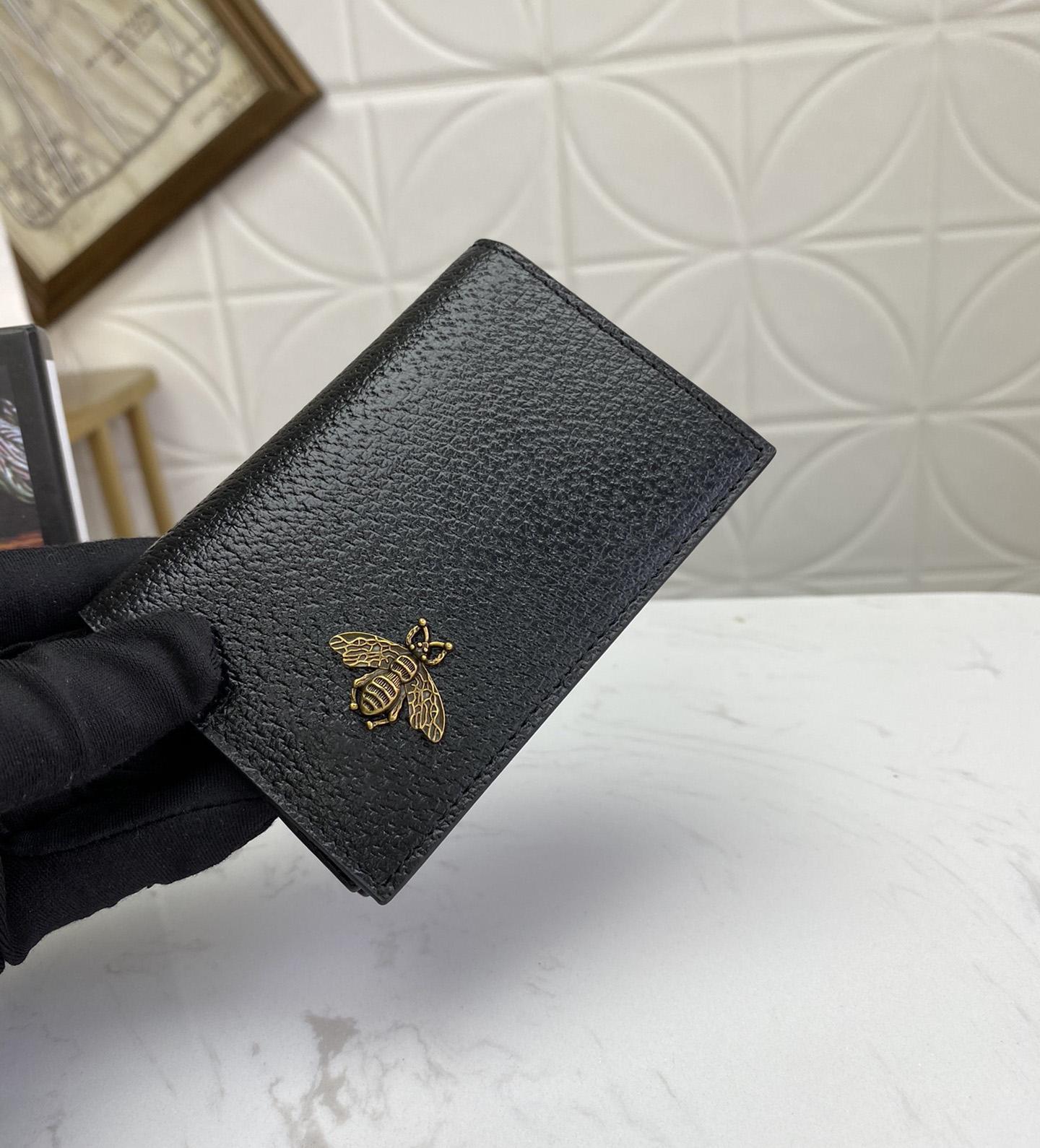 

2021 Fashion Designers Wallets Luxurys Mens Women Leather Bags High Quality Classic Bee Tiger Snake Letters Purses Original Box Digram Card Holder 428737B, Same as pics