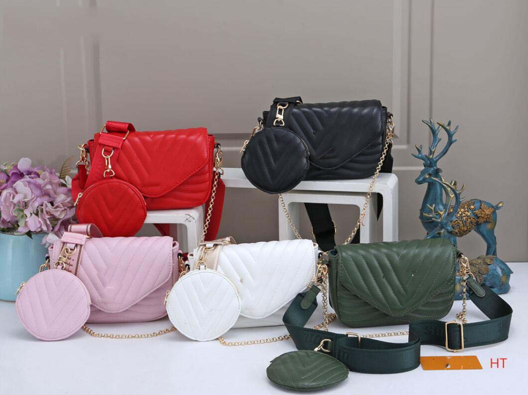 

Luxury shoulder bag, New wave multi-person women's designer, Fashion wear, cross-body Women's wear, tight doubles, Mini handbag chain, round coin bag, Plum