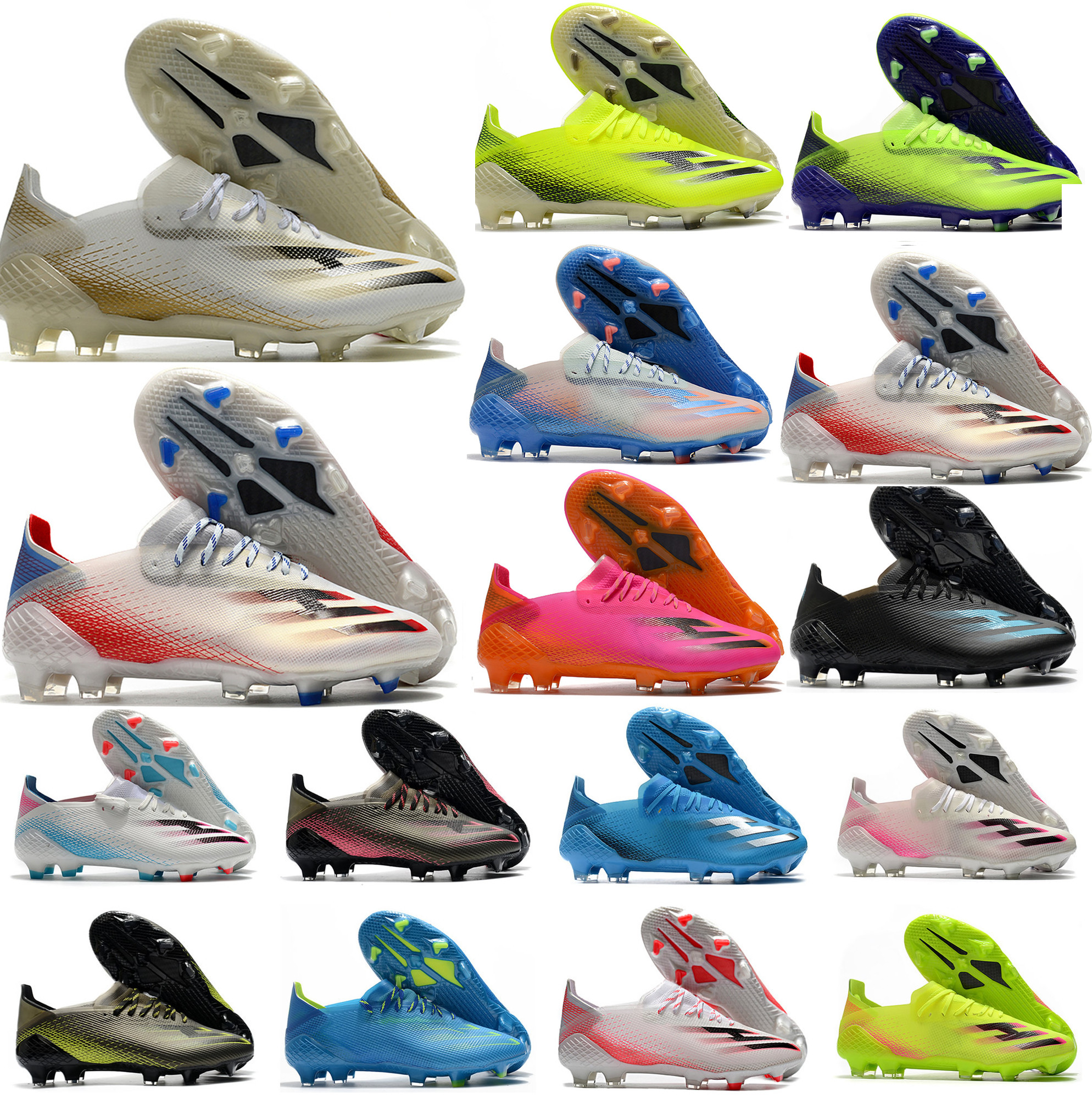 

2022 Fashion Arrival X Ghosted.1 Precision to Blur FG Mens Women Boys Ghosted .1 Lace-Up Soccer Football Shoes Soccer Boots Soccers Cleats, 9 x ghosted.1 fg