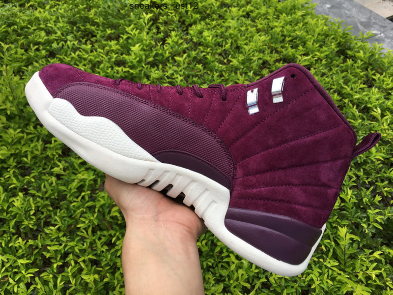 

2021 New Basketball Shoes Union 12 "Bordeaux" Martin Red original carbon fiber size40 -- 47.5