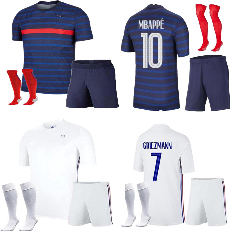 

2021 Adult Kids soccer jersey MBAPPE GRIEZMANN KANTE POGBA Maillot de foot 20 21 kits set football shirts Uniform Young jerseys, Black