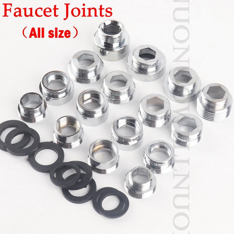 

Kitchen Faucets 2pcs/Lot Stainless Steel Male M22 To M20 M18 M28 Thread Connector Faucet Joints Water Tap Adapter Purifier Accessory
