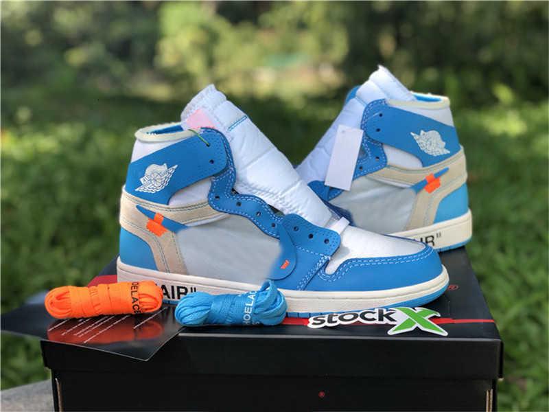 

2020 Authentic 1 Power Blue White Chicago Red 1S Canary Yellow Mens Basketball Shoes outdoor sneakers With Original Box hwr, Shipping