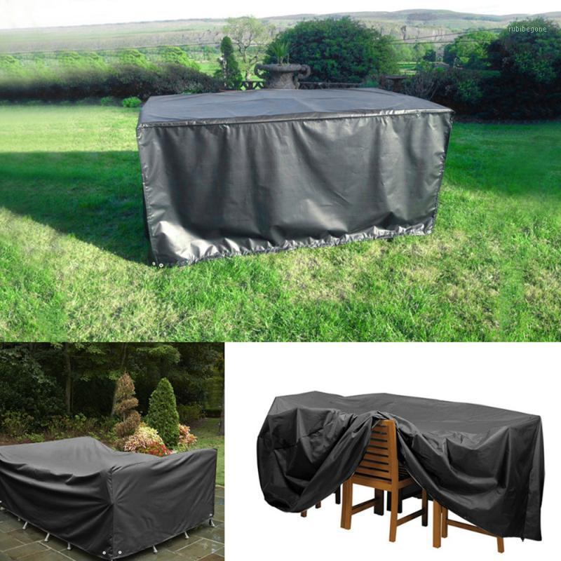 

Waterproof Furniture Cover Patio Outdoor Table And Chair (Black) Covers