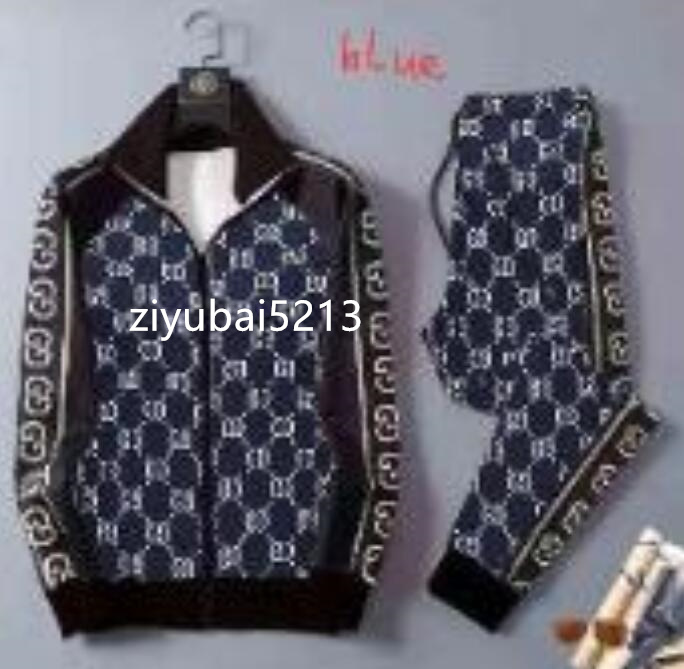 

Designer sportswear mens tracksuit luxurious sweatshirts suits clothes G letter print coats designers jackets hoodies pant 2-piece set, 04