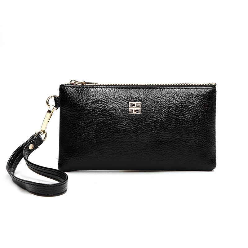 

Women's Long Wallet Large Capacity Multi-functional Pu Wallets, Red;black