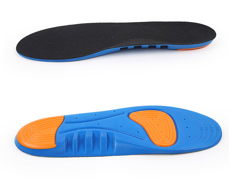 

Sport Running Silicone Foot Insoles Gel Feet Man Women for Shoes Sole Orthopedic Pad Massaging Shock Absorption Arch Support, White;pink