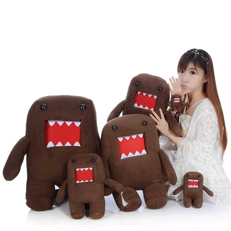 

Lovely Domo Kun Plush Toys 20cm 32cm 42cm Cartoon Plush Stuffed Doll Toys Baby Child Toys Birthday Gift Q0727, Coffee