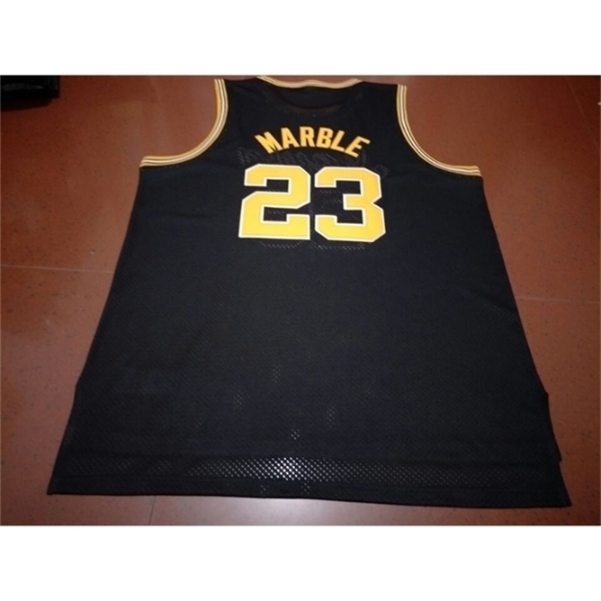 

668rare Custom Men Youth women #23 Roy Marble Iowa Hawkeyes College Basketball Jersey Size S-6XL or custom any name or number jersey, Black