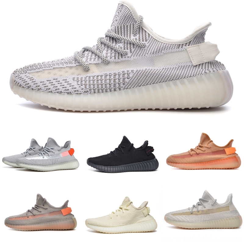 otf5F High Quality shoe 350 Womens Inertia Mens Running Shoes 350 West Wave Black Static Runner MNVN Solid Grey Magnet Bone Tephra Geode-image-699357962