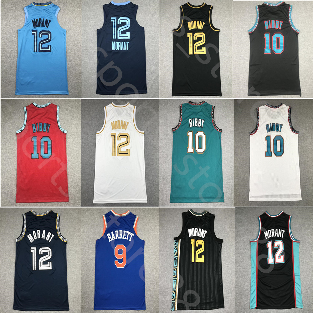 

Ja 12 Morant Basketball Jerseys 75th Vintage Mike 10 Bibby Abdur-Rahim 50 Reeves Memphises 2022 Desmond City Bane edition Jackson Jr. Anniversary retro Jersey 2022, Colour 1