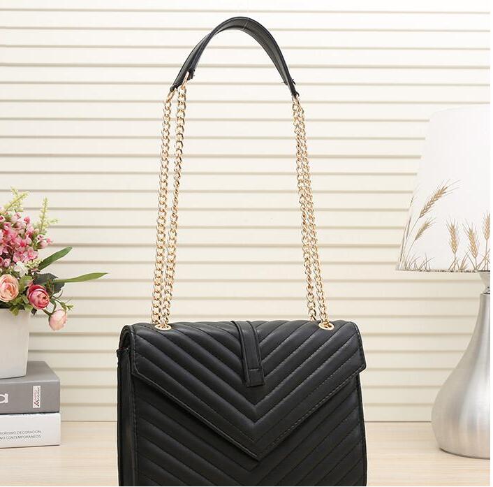 

Women bags new high qulity classic womens handbags ladies composite tote PU leather clutch shoulder bags female purse, Black