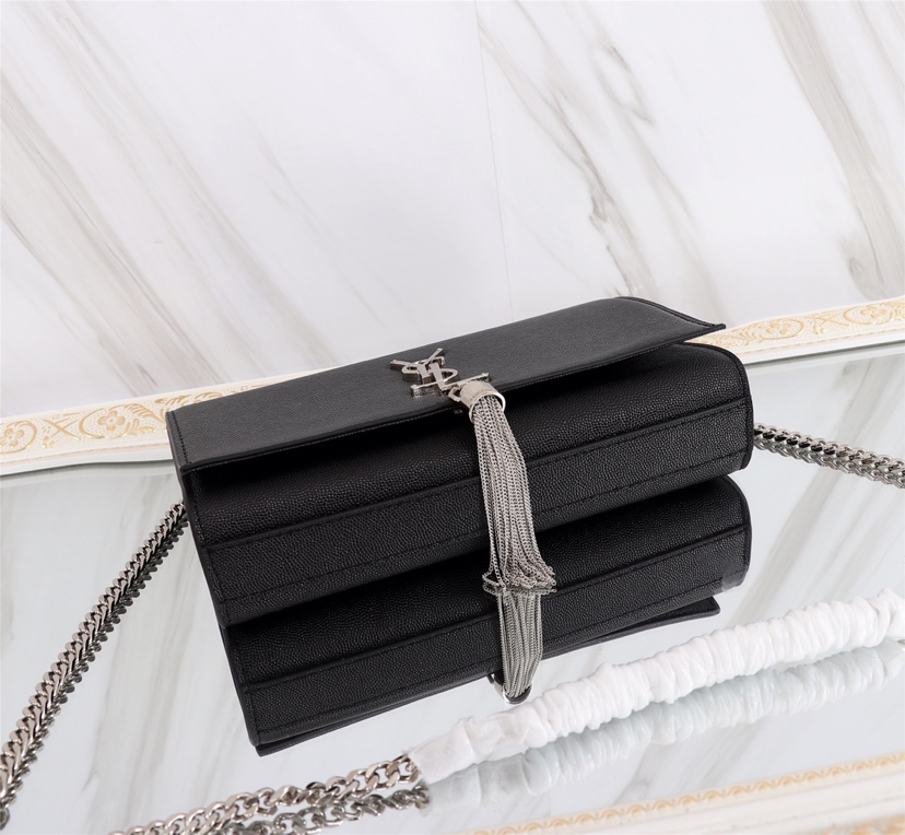 

Designer Fashion Casual Tote Bag Shoulder Bag Messenger Bag Handbag Wallet Handbag Backpack ysl a30, Black