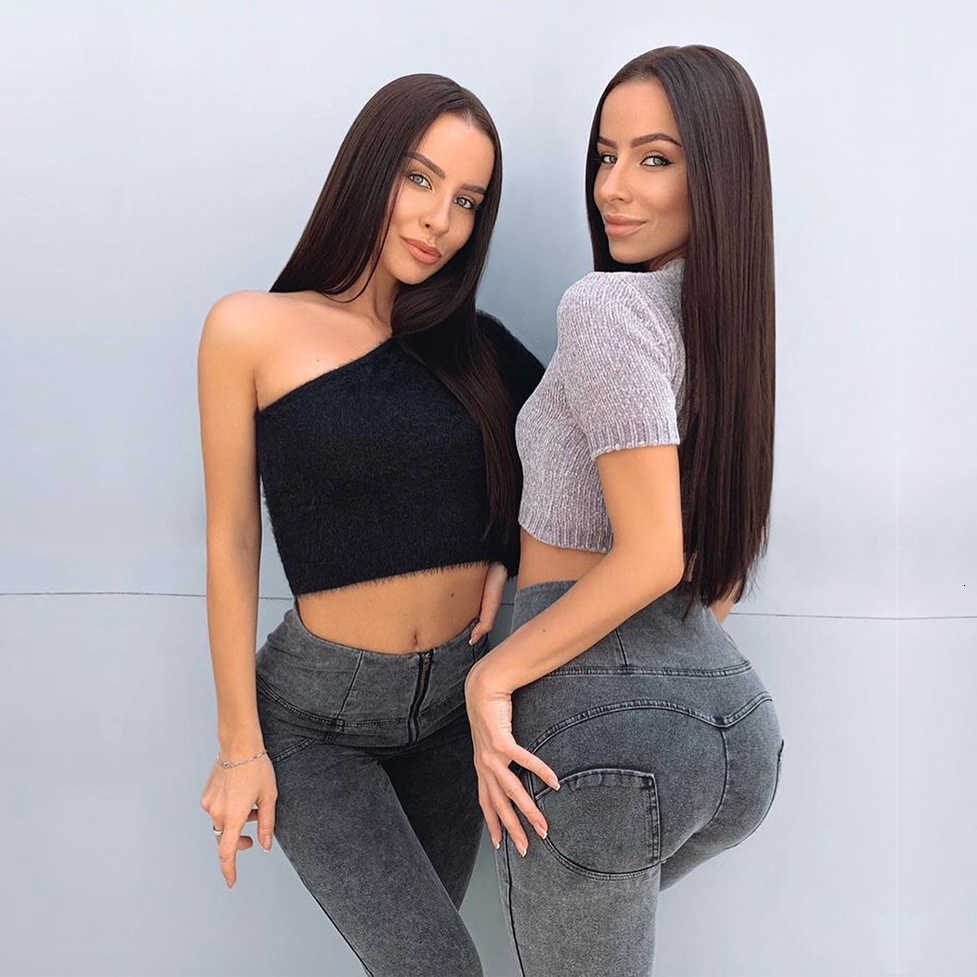 

Women's Jeans Ladies Grey Skinny Women Plus Size Jeggings Boyfriend Jean for Girls Sexy Bum Lift Denim Leggings IBBM, 24hwdgreyj13-8