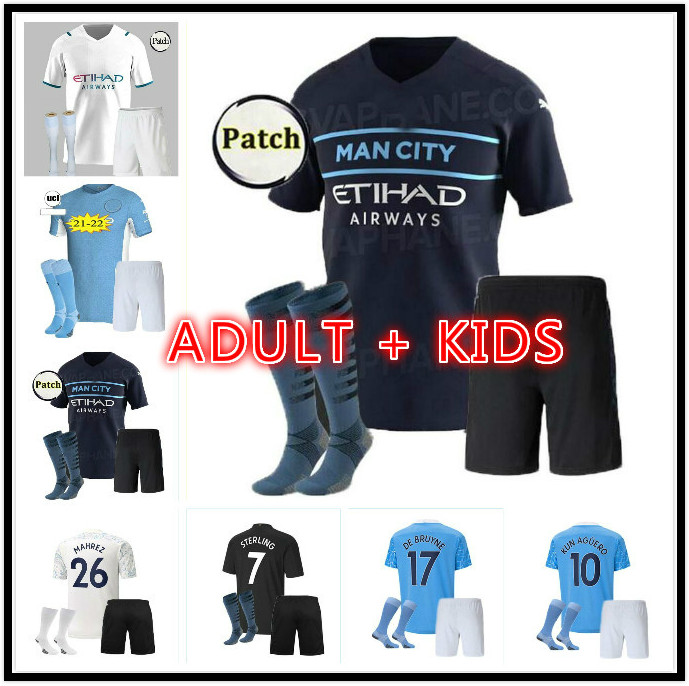 

Manchester soccer jersey 20 21 22 city FODEN 2021 2022 Gundogan G.JESUS BERNARDO STERLING FERRAN DE BRUYNE MAHREZ KUN AGUERO men+kids football shirts