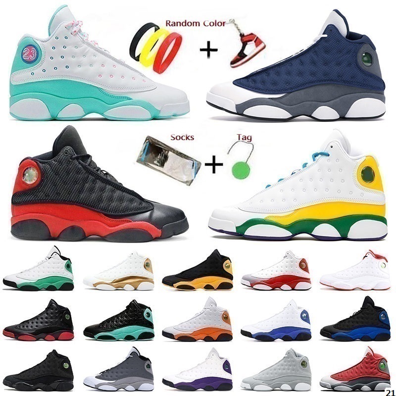 

2021 Basketball Shoes 13 13s Univeristy Blue High Dark Mocha White Jumpman Mens Women PATINA Hyper Royal Off Jorden Retro Light Fusion Red Candy Trainers Sneakers, Box