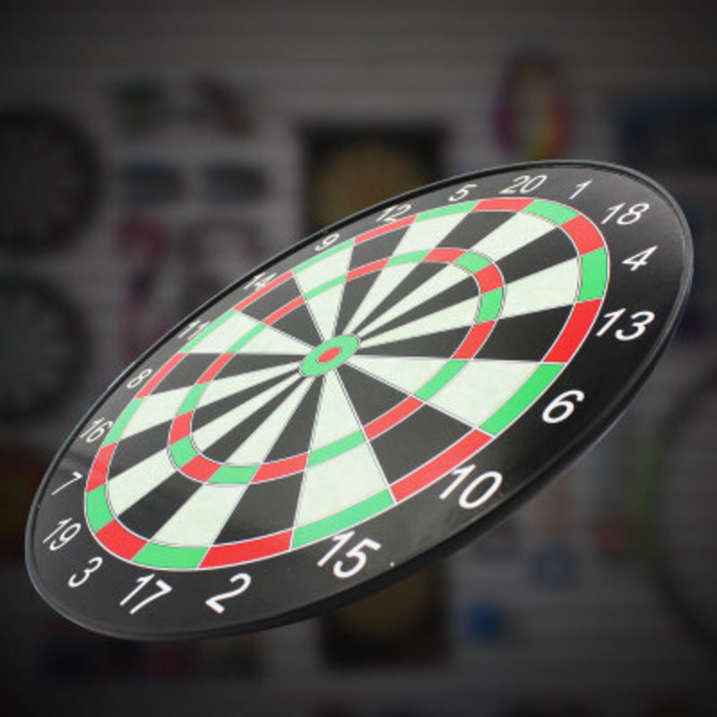 

Plastic magnetic suit plate dart target