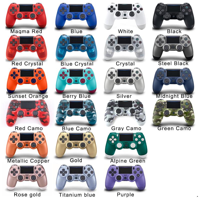 

Bluetooth Wireless Controller For PS4 Vibration Sony Joystick Gamepad Game Handle Controllers Play Station With Logo With Retail Box Good quality