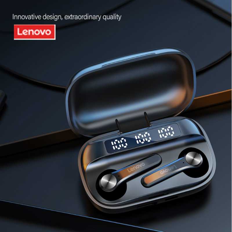 

Headphones & Earphones Lenovo QT81 TWS Wireless Earphone HD Call Bluetooth 5.1 Deep Bass Touch Control Stereo Sport Waterproof Noise Reducti