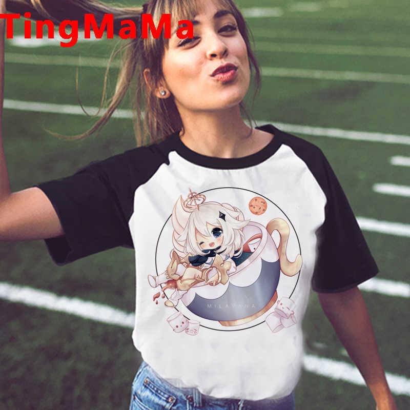 

Genshin Impact t-shirt female kawaii harajuku casual summer top harajuku kawaii aesthetic X0621, 5641kkk