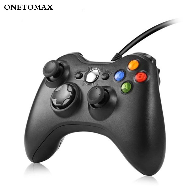 

Wired Gamepad For Xbox 360 Controller Vibration Joystick PC Game Windows 7 8 10 Controllers & Joysticks