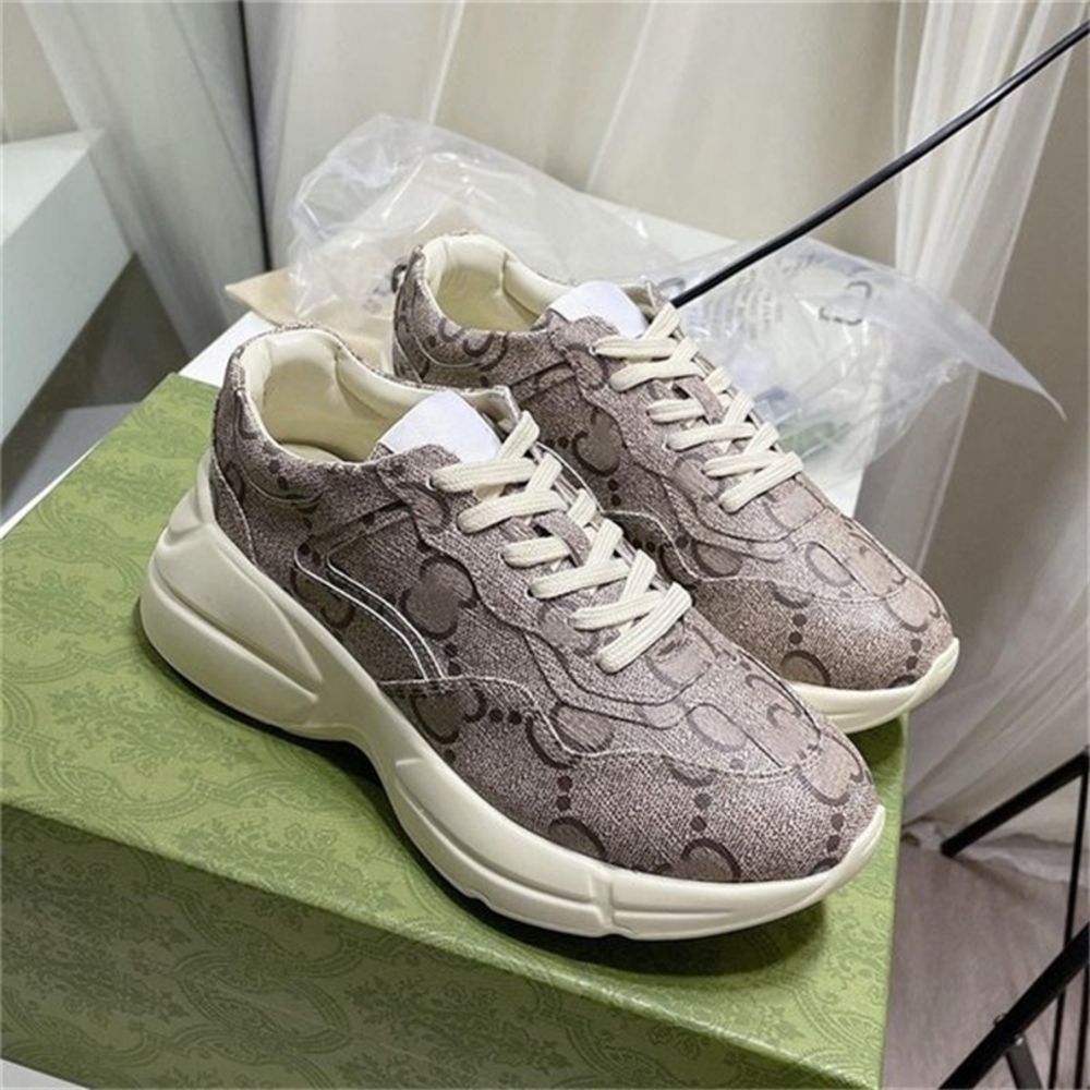 

Designer Rhyton Vintage Sneakers Men Women Multicolor Casual Shoes Brand Platform Daddy Sneaker Chaussures Ladies Luxurys Runner urshoeszone, 39