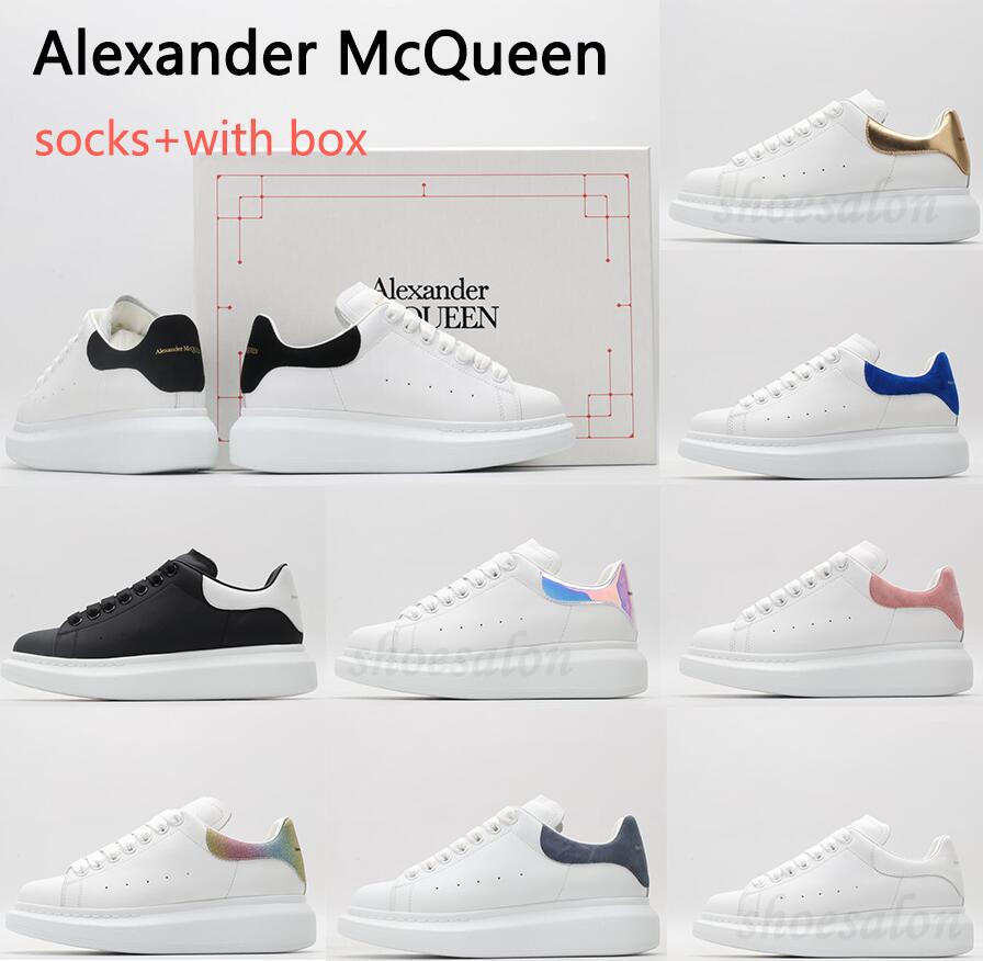 

with box top quality alexander shoes designer men women womens Leather Lace Up white mens espadrilles oversized flats platform casual espadrille flat sneakers, I need look other product