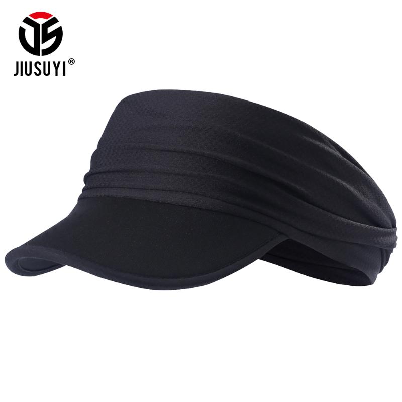 

Visors Headband Sweatband With Soft Visor High Elasticity Lightweight Multifunction Scarf Duck Tongue Cap For Women & Man Breathable, Blue;gray