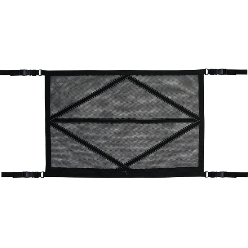 

Car Organizer Trunk Cargo Net Mesh Drive Ceiling Storage Pocket Roof Interior Bag Auto Universal Multifunction Approving