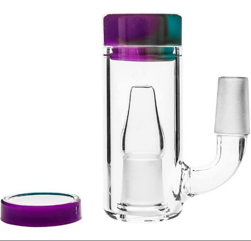 

High borosilicate glass hookah pipe fittings external smoke collector
