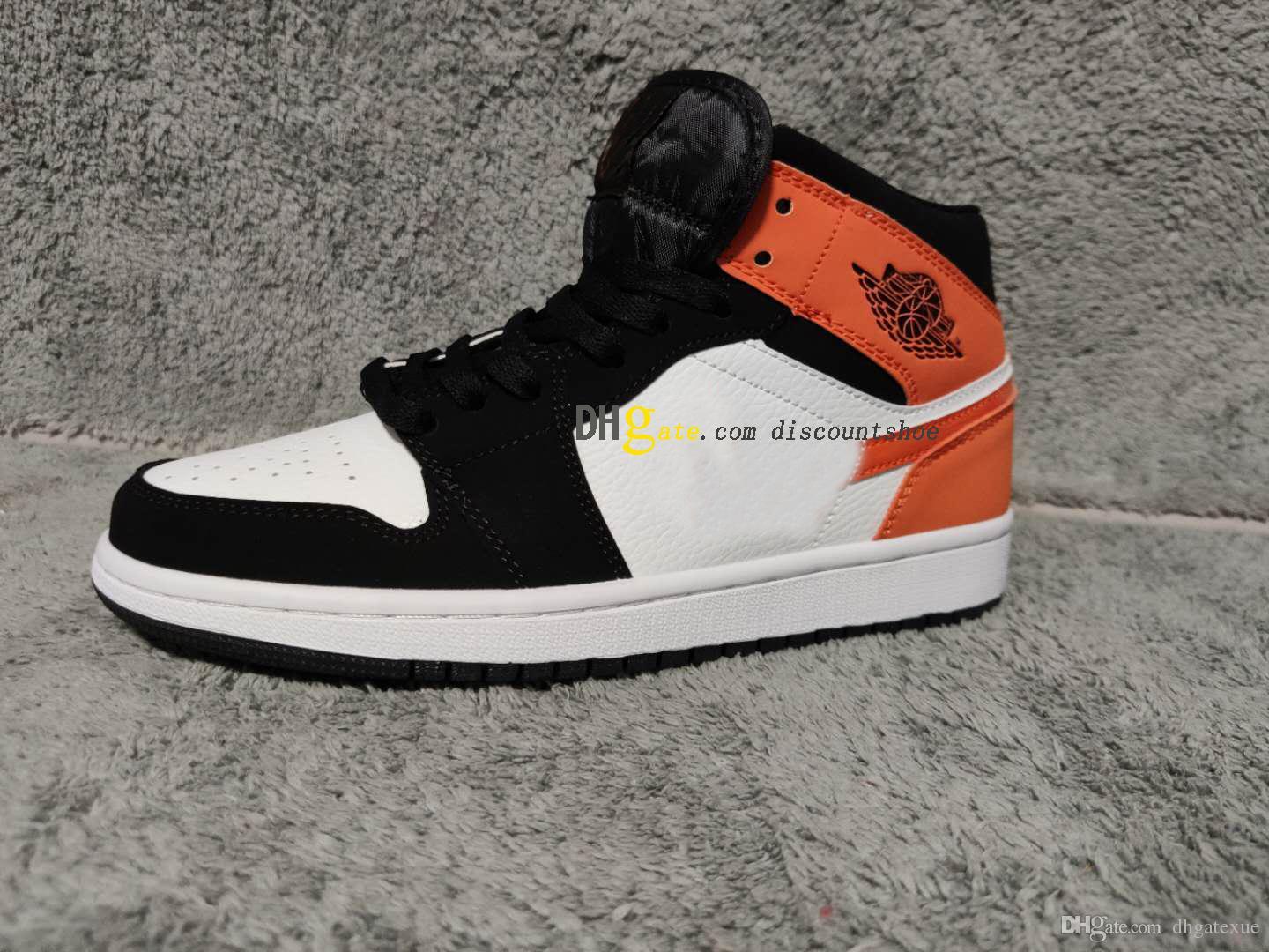 

1 Mid Shattered Backboard Basketball shoes 1s Mens Womens shoe Sneakers for size 36-46 554724 058, Dd1666 100