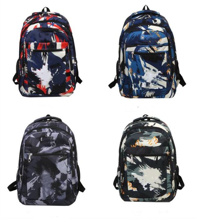 

Travel Backpack for Women Men Storage Outdoor Sport Bags Lightweight College School Computer Bag Gifts High Quality 4 Color Oxford Backpacks Boys Girls, As picture show