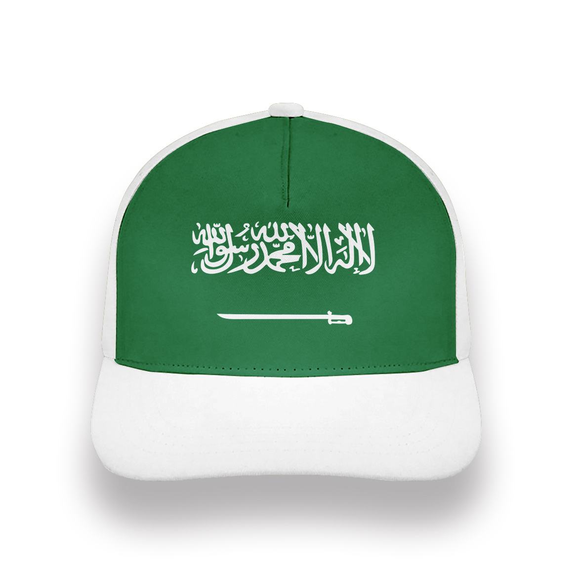 

SAUDI ARABIA male youth cap diy free custom name photo sau hat nation flag sa arabic arab islam arabian country boy Baseball caps, 1001