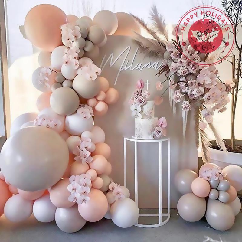 

36" Thickened Macarone Balloon Candy Gray Purple Pink Green Latex Balloons Birthday Party Wedding Decoration Arch Decor Supplies