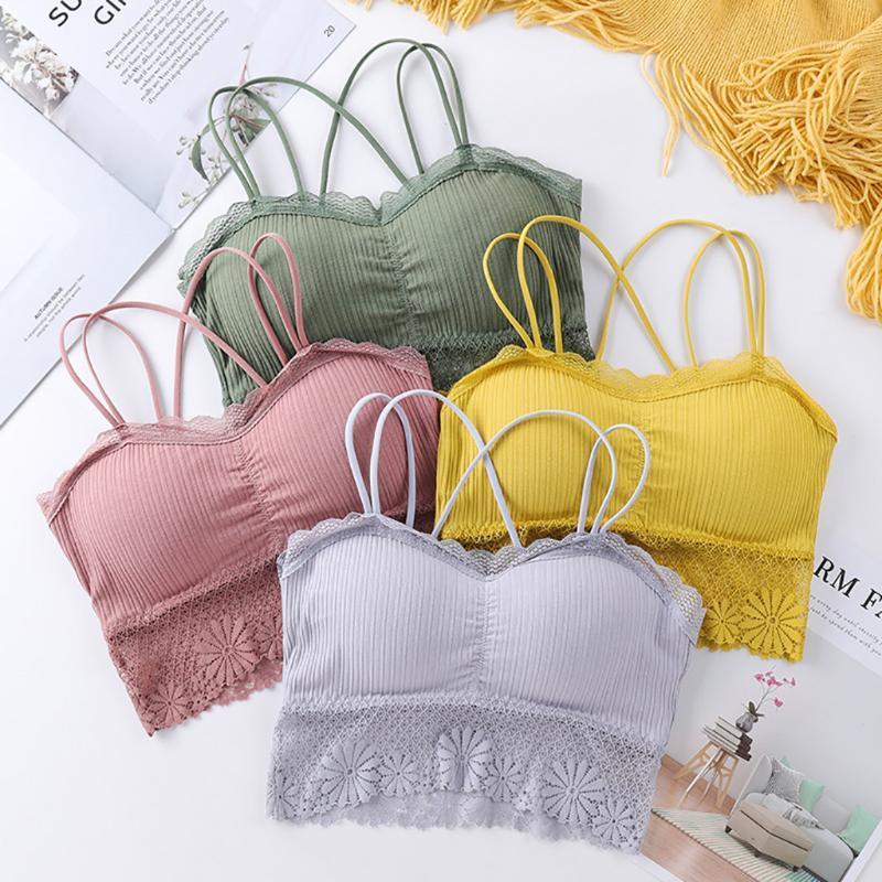 

Camisoles & Tanks Sport Bra Open Back Running Women Underwear Breathable Quick Dry Padded Crop Top Sexy Bras Solid Brassiere Fitness Seamles, Yellow bra