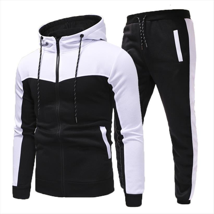 

Hoodies Sets 2 Pcs Mens Tracksuit Pants Jogger Set Autumn Winter Men Outfits Sportswear Suit Loose Fit Running Sweatsuit, Gray